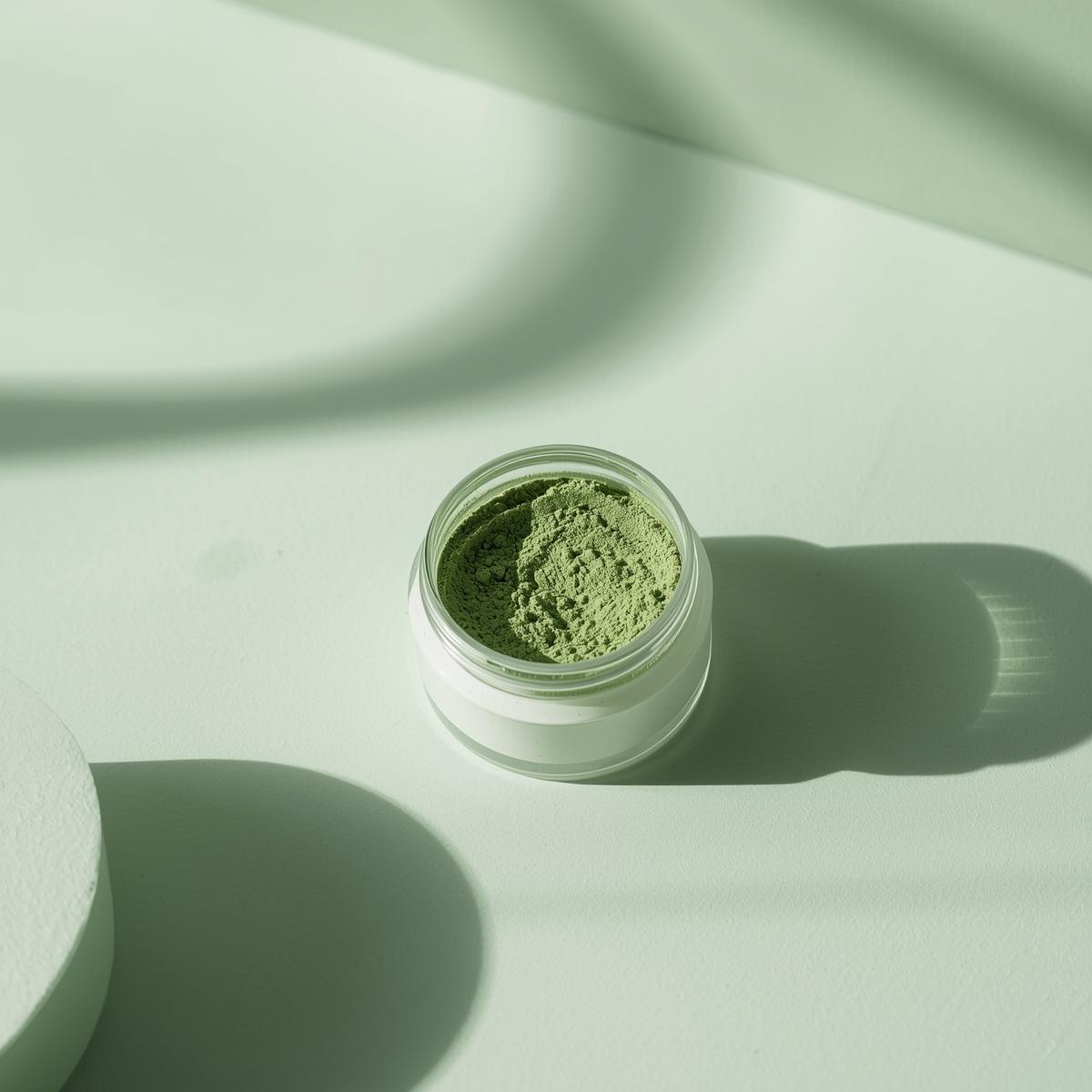 Greens Powder jar